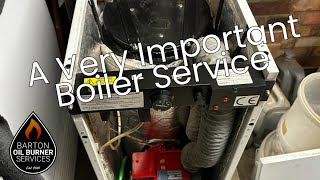 A Very Important Oil Boiler Service [upl. by Lavro]