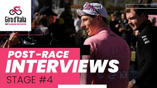 Giro dItalia 2024  Stage 4 postrace interview [upl. by Eireva]