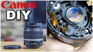 Canon 1855mm Lens Autofocus Problem Easy DIY Repair COMPLETE [upl. by Mckenzie238]