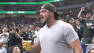 Aaron Rodgers and David Bakhtiari Have Epic Beer ChugOff [upl. by Nomael]