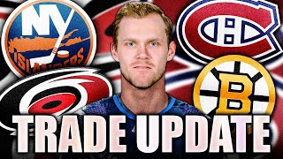 NIKOLAJ EHLERS TRADE UPDATE MONTREAL CANADIENS CAROLINA HURRICANES NEW YORK ISLANDERS BRUINS [upl. by Baelbeer291]