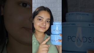 Ponds Super Light Gel Review 🧐best moisturizer 👌shorts review shortsfeed [upl. by Chretien]