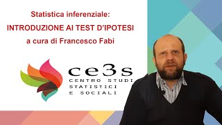 6  Introduzione alla statistica I test dipotesi [upl. by Azitram]