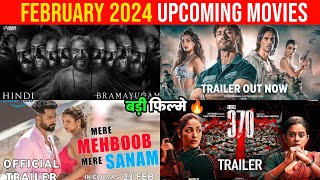 Top 10 Upcoming Movies In February 2024  Upcoming Big Bollywood amp South Indian Films February 2024 [upl. by Nnaeiluj]