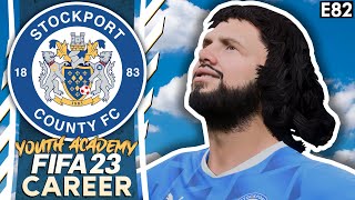 THE WAIT FOR THE PERFECT STRIKER IS OVER FIFA 23 YOUTH ACADEMY CAREER MODE  STOCKPORT EP 82 [upl. by Durno984]