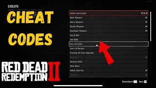 How to Enter Cheat Codes in Red Dead Redemption 2  Red Dead 2 Cheats [upl. by Elletnuahs]