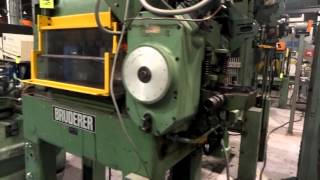 BRUDERER BSTA40 HIGH SPEED PRESS [upl. by Reinar]