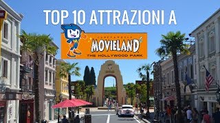 Top 10 Attrazioni a Movieland [upl. by Sucramaj324]