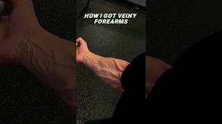 How to Get Veiny Forearms with Finger Gripper🤯 forearms forearmtraining veins fitnessshorts [upl. by Anitneuq]