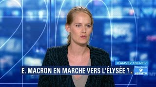 Macron une levée de fonds en vue de la campagne présidentielle [upl. by Aicenav]