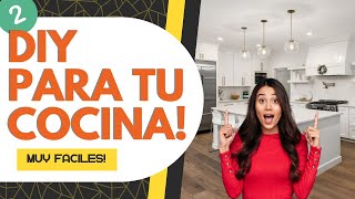 HERMOSOS DIY PARA TU COCINA SÚPER FÁCILES [upl. by Ecnerat]