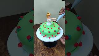 Doll Cake design youtubeshorts shortvideo trending dollcake dollcakedesign [upl. by Demetre606]