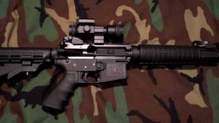 Plum Crazy AR15 Lower Double Star Lightweight upper  My lightweight AR15 Review and shooting [upl. by Silverstein792]