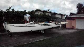 Hobie Cat 18 Self Made Mast Stepper [upl. by Irra]