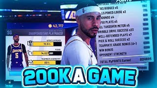 Easiest Method To Rep Up Fast Any Archetype 200k XP Mypoints Every Hour After Patch 5 NBA 2k19 [upl. by Caputo968]