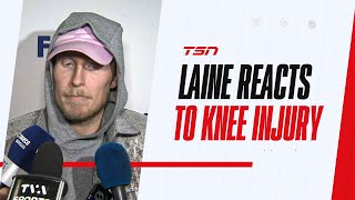 Laine explains declining surgery describes miserable and emotional reaction to injury [upl. by Essa]