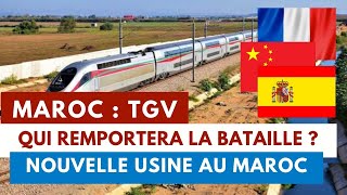 MAROC  TGV  Qui remportera les contrats des futures LGV 3 nations en lice [upl. by Bergerac]