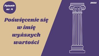 Matura ustna Poświęcenie się w imię wyższych wartości  Mitologii Jana Parandowskiego [upl. by Morehouse166]