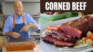 Andrew Zimmern Cooks Corned Beef [upl. by Bree]