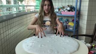 COMPRANDO INGREDIENTES PARA SLIME E DECORANDO SLIME BASE DE 10KG  POR SOFIASFURLANI [upl. by Meri]