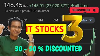 3✅️ IT MULTIBAGGER 💥 HUGE DISCOUNTED PRICE🔴 নজরে রাখো [upl. by Arreis]