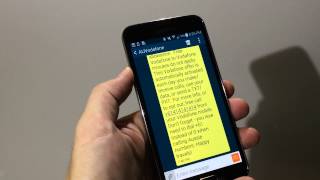 Changing the text size in SMS messages on a Samsung Galaxy SmartPhone [upl. by Tibbs]