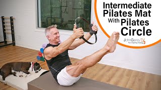 Intermediate Pilates Mat Workout with Fitness Circle  15 Minutes [upl. by Crenshaw]