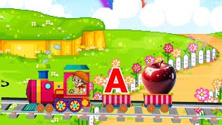 Phonics Song 2 with TWO Words in 3D  AFor Airplane  ABC Alphabet Songs with Sounds for Children [upl. by Olpe]