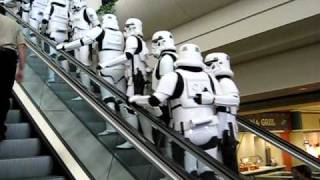 Star Wars Stormtrooper Escalator [upl. by Anyak]