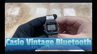 Casio Vintage Bluetooth ABL 100WE 1AEF [upl. by Greenleaf190]