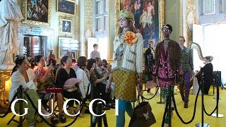 Gucci Cruise 2018 Fashion Show Full Video [upl. by Neryt]