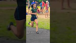 Sp athletics academy bhopal cardio strength athlete sports army afi coachpundir viralvideo [upl. by Nevarc]