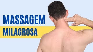 Faça você mesmo a MELHOR MASSAGEM para tensão no pescoço  Previna dor cervical [upl. by Miguel]