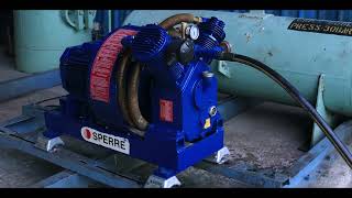 SPERRE AIR COMPRESSOR TYPE HL277 [upl. by Anits]