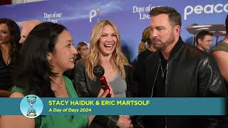 Day of Days 2024 Interview  Stacy Haiduk amp Eric Martsolf [upl. by Ayekram]