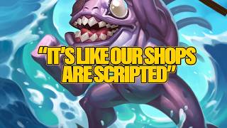 quotIts Like Our Shops Are Scriptedquot A Truly Disgusting Murloc Game  Dogdog Hearthstone Battlegrounds [upl. by Arv]