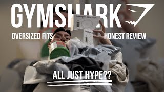 UNBOXING GYMSHARK HAUL  My Favorite Oversized Fits [upl. by Eissim]