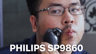 Trên tay máy cạo râu Philips SP9860 Xài quá đã nhưng mà mua quá đắt [upl. by Helli964]