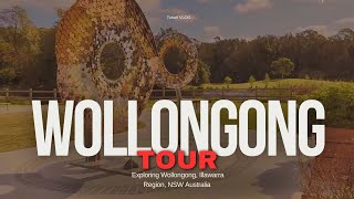 Explore Wollongong in Australia l Scenic Walking Tour [upl. by Llehsor]