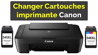 Comment changer Cartouche Imprimante Canon [upl. by Asiulana]