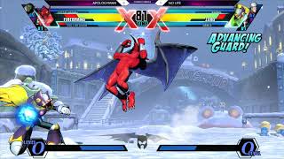 Curleh Mustache UMVC3  ApologyMan vs NoLife 1080p60fps [upl. by Bryna]