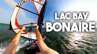 Windsurfing in paradise  Lac bay Bonaire [upl. by Mighell]