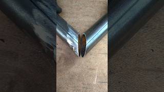 The welders secret technique for making round pipe joints at 90 degree angles [upl. by Corri297]