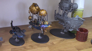 Kharadron Overlords Ships  Size Comparisons [upl. by Doowrehs]