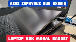 Review Zephyrus Duo GX551Q Ryzen 9 5980HX RTX 3060 [upl. by Nowad]