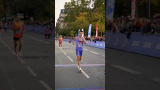 ⚔️Quel sprint entre 🇪🇹 Mekonen Hayimro Yele 5803 🆚️ 🇨🇵 Yann Schrub 5806 sur les 20 km de Paris [upl. by Eugirne]