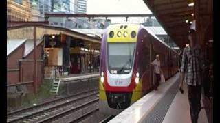 VLocity 1245 arriving and departing Flinders Street [upl. by Gearard]