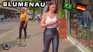 🇧🇷 Blumenau 🇩🇪 The Most German City in Brazil  Southern Brazil  【 4K UHD 】 [upl. by Aekahs]