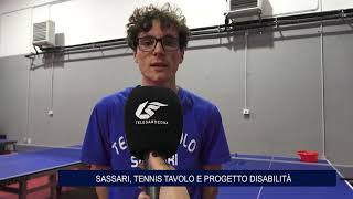 SASSARI TENNIS TAVOLO E PROGETTO DISABILITÀ 14 11 2024 [upl. by Ulysses]