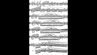 Paganini  Violin Concerto No1 score 4K  Gibboni [upl. by Reyaht]